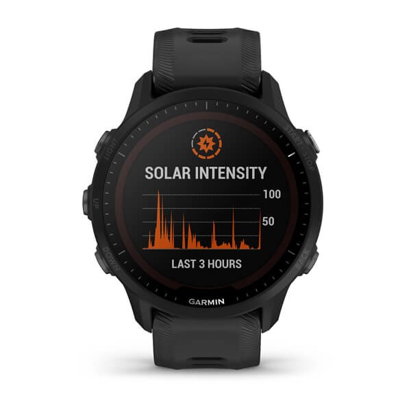 Garmin Forerunner 955 3.3 cm (1.3") MIP Digital 260 x 260 pixels Touchscreen Black Wi-Fi GPS (satellite)