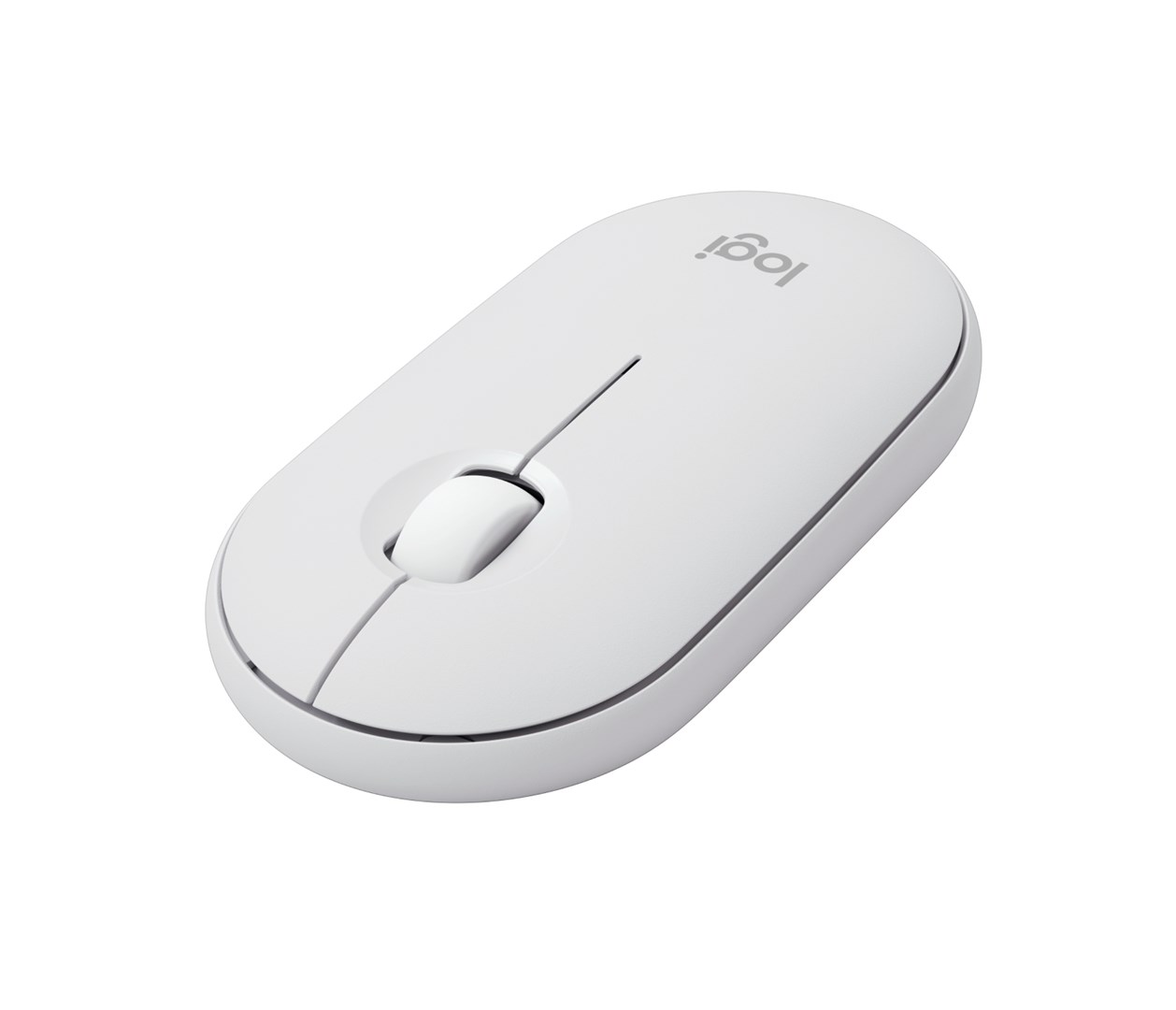 Logitech Pebble 2 M350s mouse Travel Ambidextrous RF Wireless + Bluetooth Optical 4000 DPI