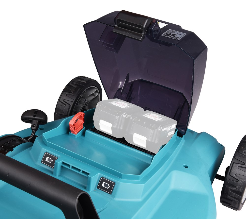 Makita DLM481Z lawn mower Push lawn mower Battery Black  Blue  Metallic