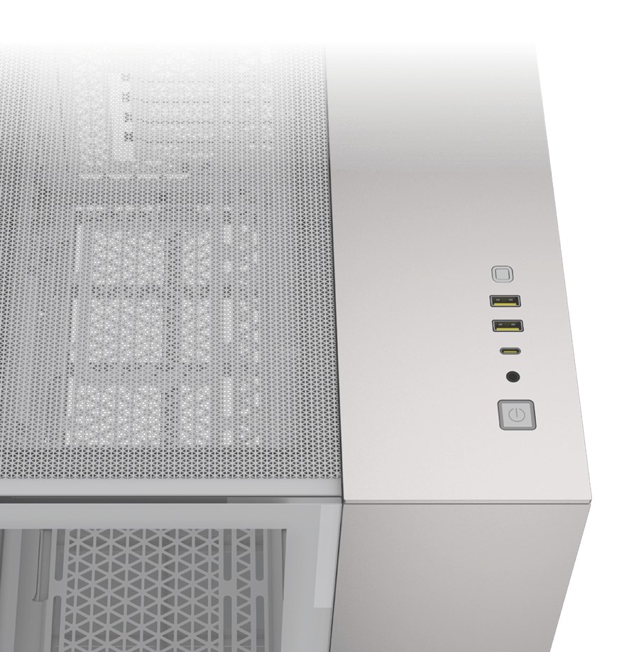 Corsair CC-9011289-WW computer case Midi Tower Grey, White