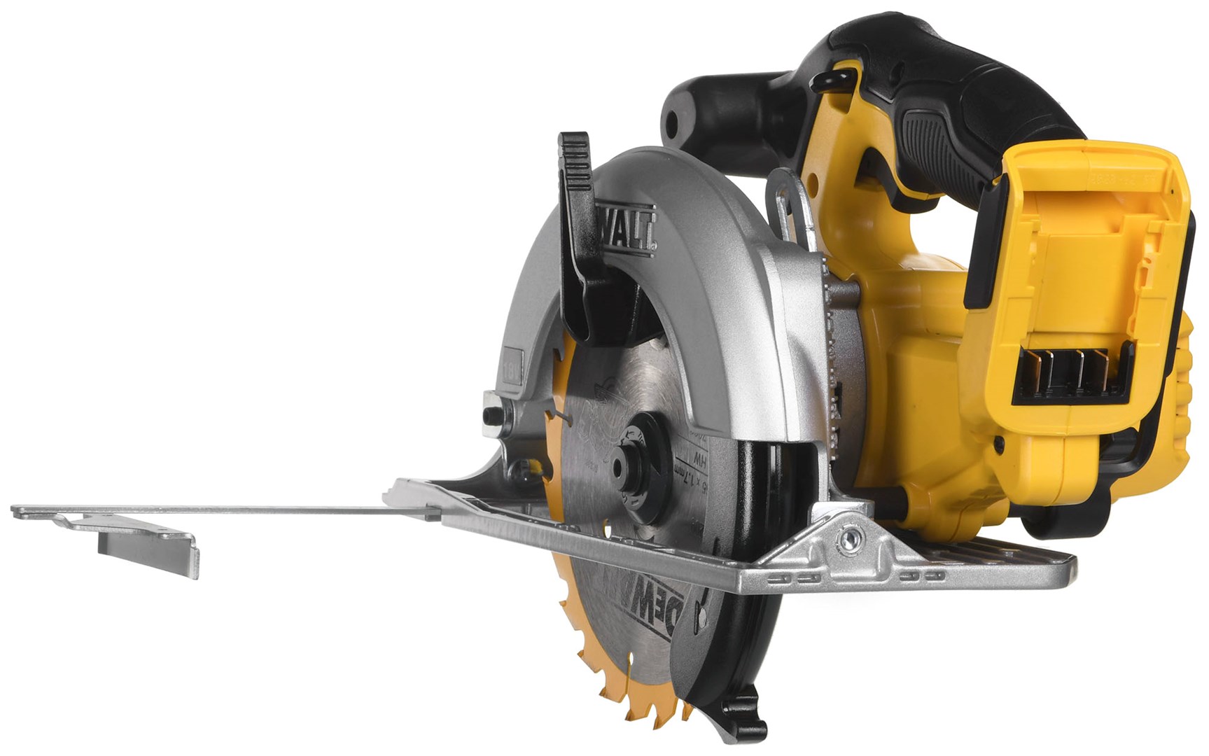 DeWALT DCS391NT circular saw Black Silver Yellow