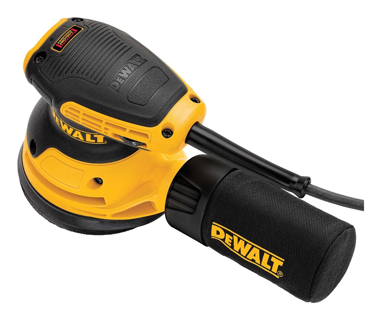 DeWALT DWE6423-QS portable sander Orbital sander 12000 OPM Black  Yellow 280 W