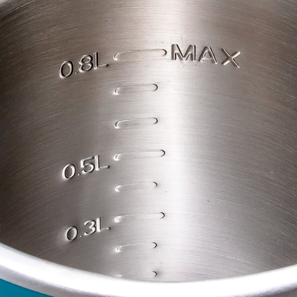 Makita KT001GZ electric kettle 0.8 L Black  Blue