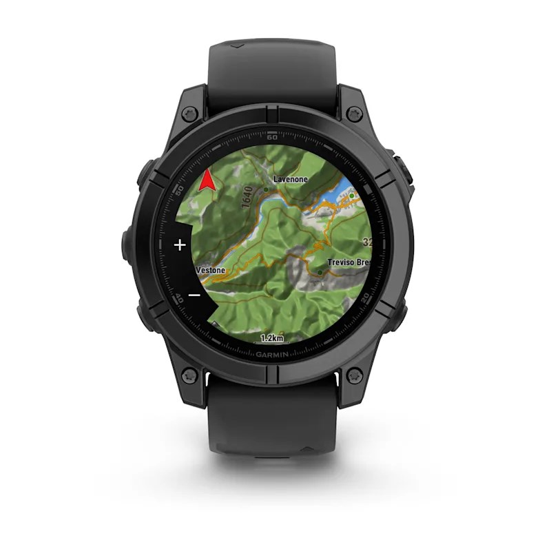 Garmin Fenix E stainless Steel slate grey