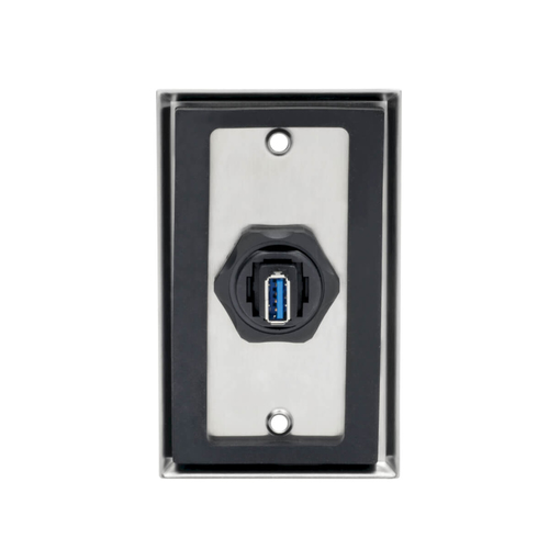 Tripp Lite USB 3.0 Coupler, SuperSpeed, 3.0/3.1, Industrial - USB-A F/F, Shielded, IP67, Dust Cap