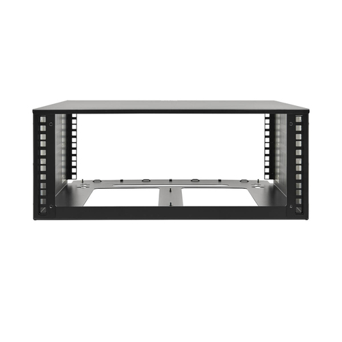 Tripp Lite SRWO4UBRKT SmartRack 4U Low-Profile Vertical-Mount Vented Wall-Mount Mini Rack Enclosure, Black