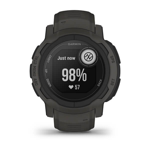 Garmin Instinct 2 2.29 cm (0.9") MIP 45 mm Digital 176 x 176 pixels Graphite GPS (satellite)