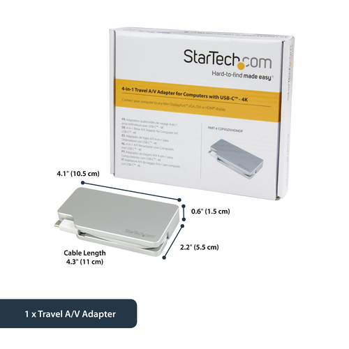 CDPVGDVHDMDP - Cables & Adaptors by StarTech.com