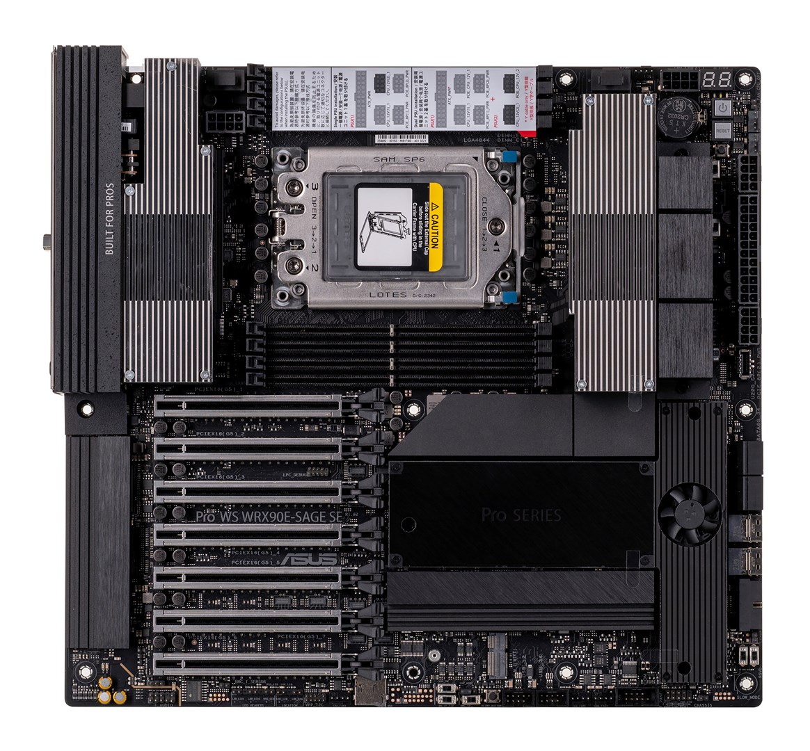 ASUS PRO WS WRX90E-SAGE SE AMD WRX90 Socket sTR5 EEB