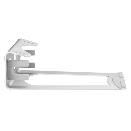 StarTech.com Laptop Stand - 2-in-1 Laptop Riser Stand or Vertical Stand - Ideal for Ultrabooks & MacBook Pro/Air - Ergonomic Angled Notebook Holder for Office Desk - Silver, Aluminum