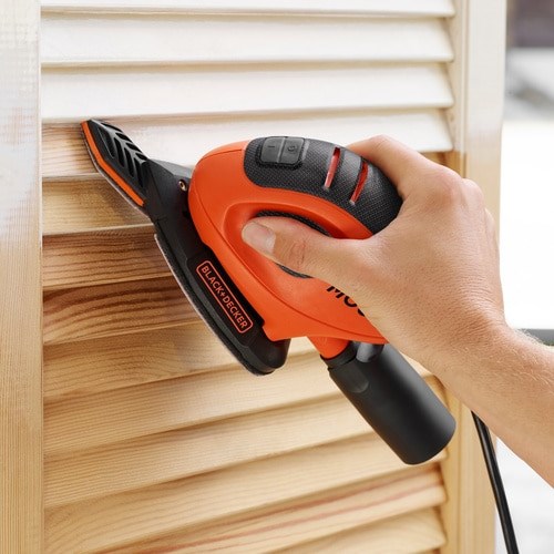 Black & Decker BEW230 Detail sander 11000 RPM Black  Orange 55 W