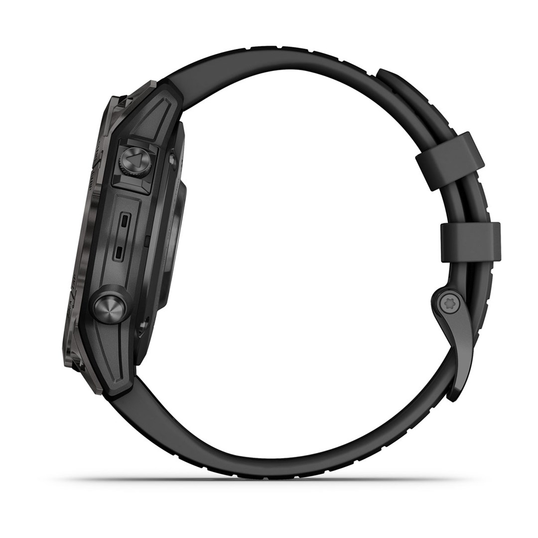 Garmin epix Pro (Gen 2) Sapphire Edition 3.3 cm (1.3") AMOLED 47 mm Digital 416 x 416 pixels Touchscreen Black Wi-Fi GPS (satellite)