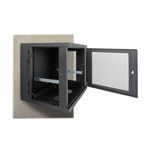 Tripp Lite 4POSTRAILKITWM SmartRack 4-Post 1U Universal Adjustable Shelf Kit for Wall-Mount Racks
