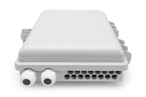 Digitus FTTH Distribution Box for 16 LC/DX or SC/SX couplers