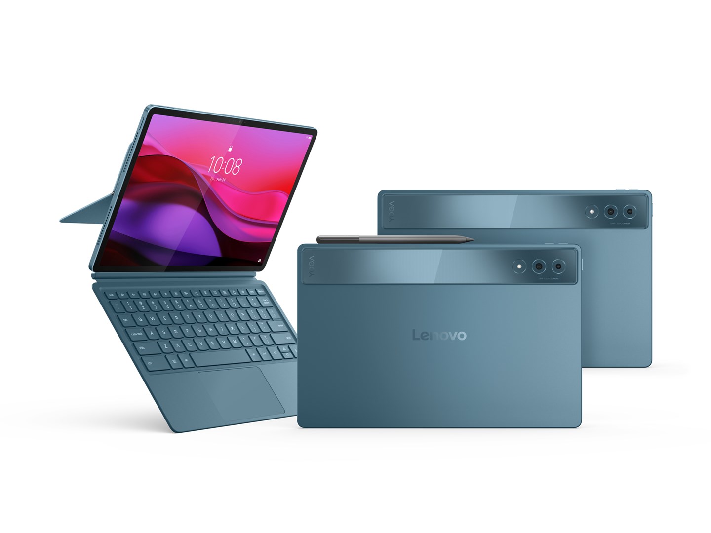 Lenovo Yoga Tab Plus Qualcomm Snapdragon 256 GB 32.3 cm (12.7") 3K 16 GB Wi-Fi 7 (802.11be) Android 14 Teal