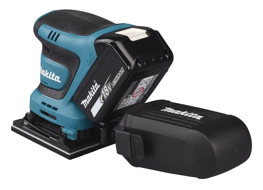 Makita DBO480Z portable sander Random orbital sander 14000 OPM Black  Blue 210 W