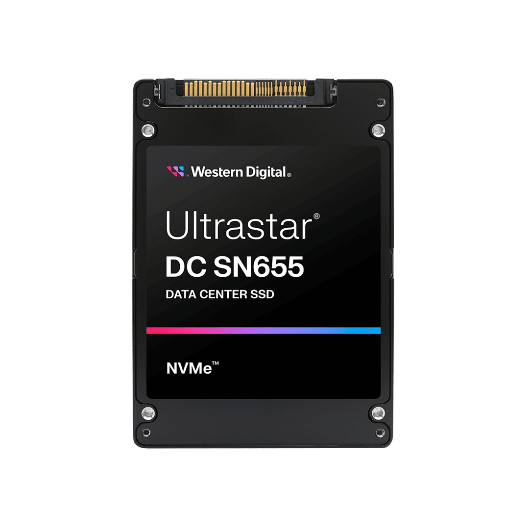 Western Digital Ultrastar DC SN655 7.87 TB U.3 PCI Express 4.0 NVMe TLC 3D NAND