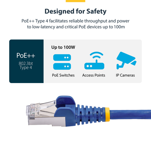 NLBL-1M-CAT8-PATCH - Cables & Adaptors by StarTech.com