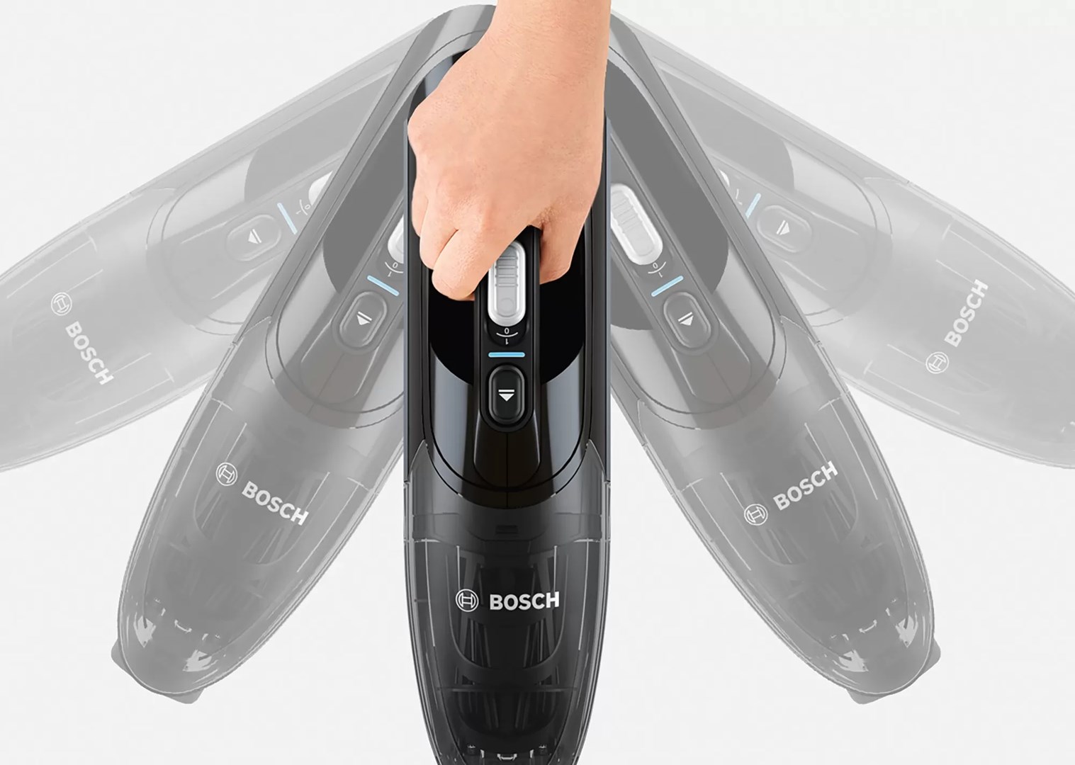 Bosch Serie 2 BCHF216B stick vacuum/electric broom Battery Dry Cyclonic Bagless 0.4 L 145 W Black