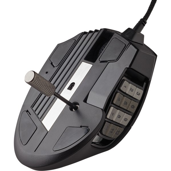 Corsair Scimitar RGB Elite mouse Gaming Right-hand USB Type-A Optical 18000 DPI