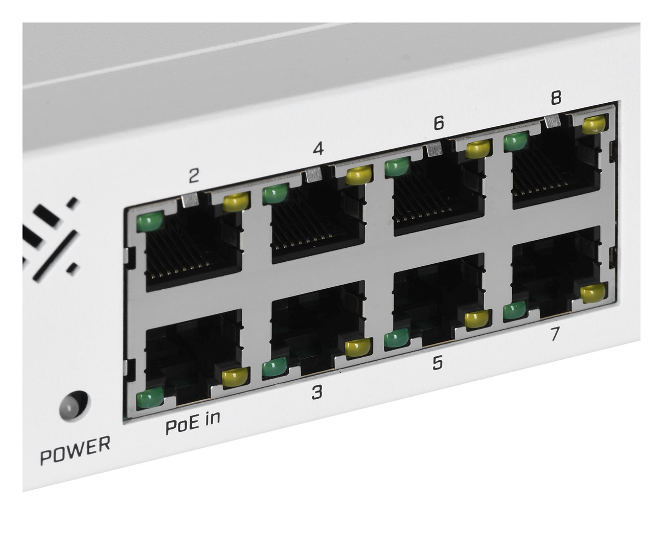 Mikrotik CSS610-8G-2S+IN network switch Gigabit Ethernet (10/100/1000) Power over Ethernet (PoE) White
