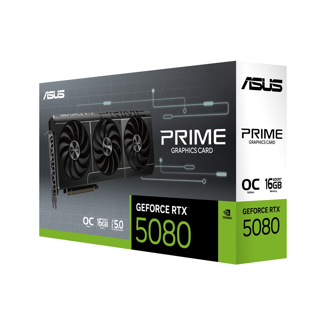 ASUS Prime -RTX5080-O16G NVIDIA GeForce RTX 5080 16 GB GDDR7