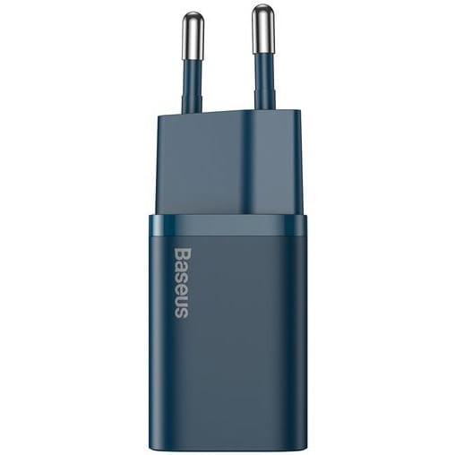 Baseus Super Si Power charger with USB-C to Lightning cable 20W Blue