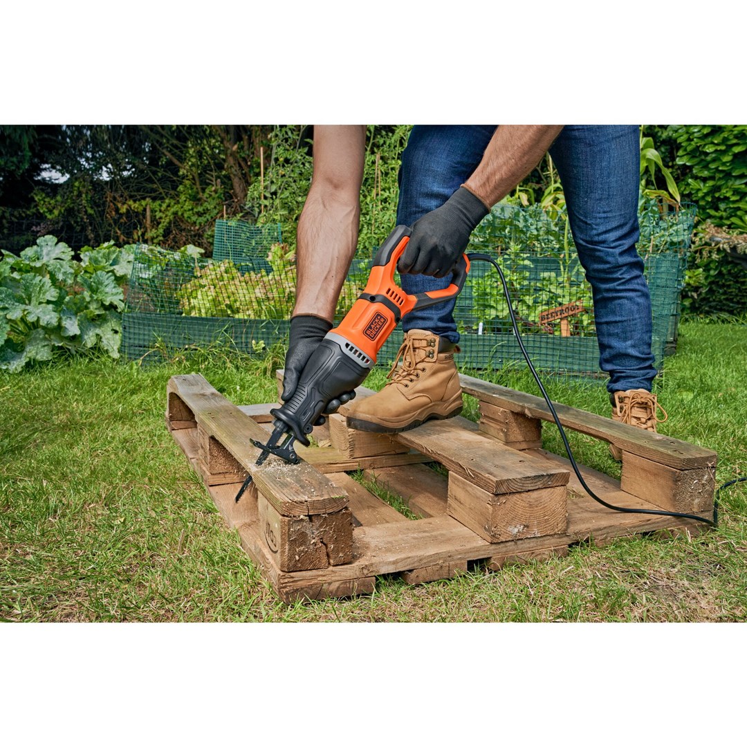 Black & Decker BES301-QS reciprocating saw 2800 spm 750 W Black  Orange