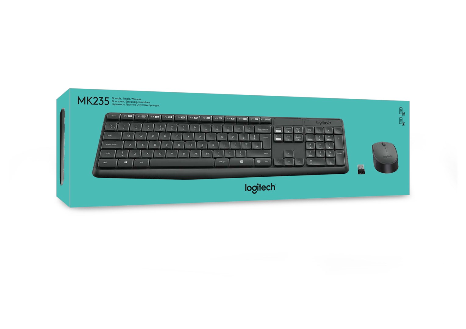 Logitech MK235 Wireless Keyboard and Mouse Combo