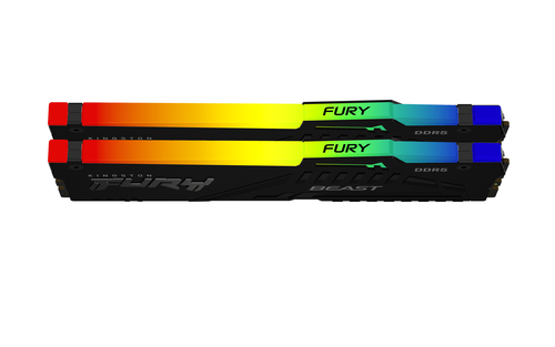 Kingston Technology FURY Beast 32GB 6000MT/s DDR5 CL36 DIMM (Kit of 2) RGB