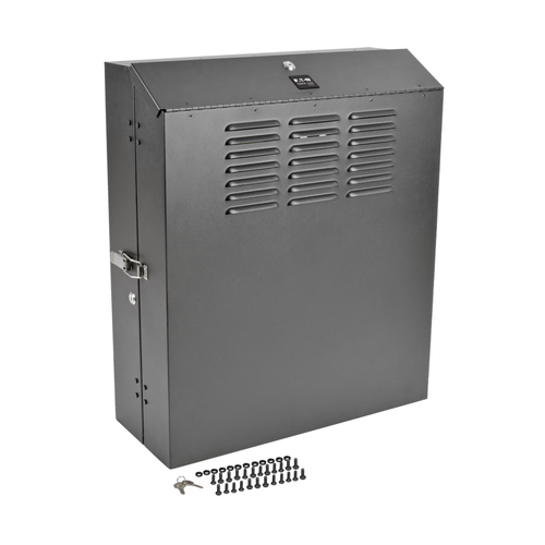 Tripp Lite SRWF4U SmartRack 4U Low-Profile Vertical-Mount Switch-Depth Wall-Mount Rack Enclosure Cabinet