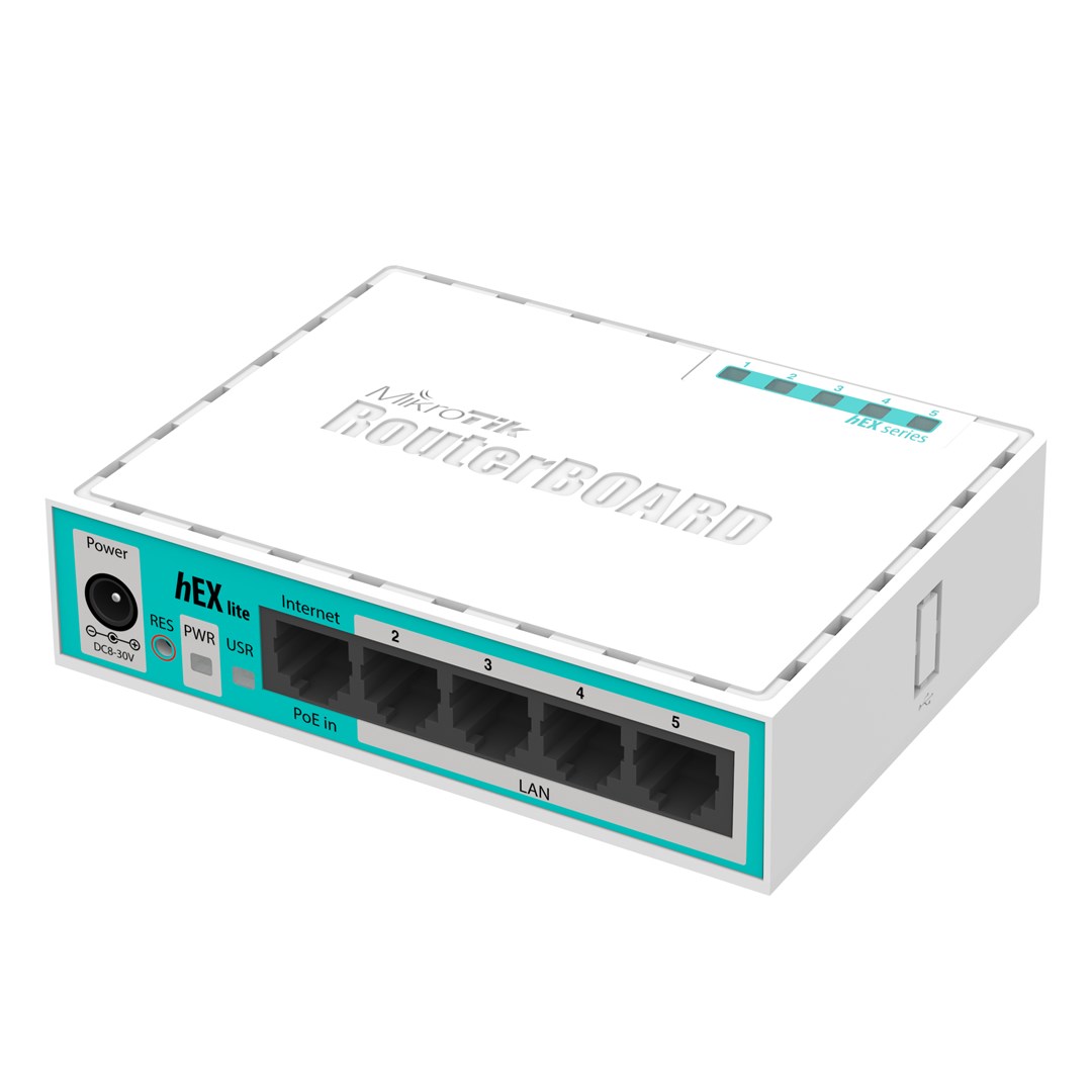 Mikrotik hEX lite wi...
