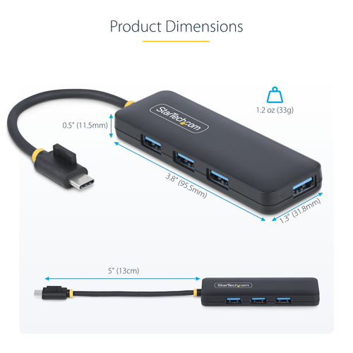 H5C4A-USB-HUB - Cables & Adaptors by StarTech.com