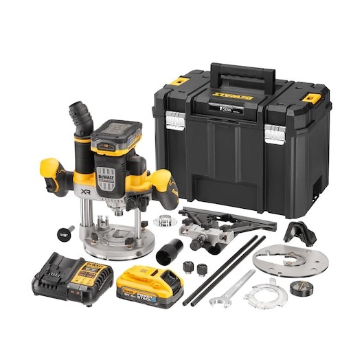 DeWALT DCW620H2-QW router/trimmer Black  Yellow 23000 RPM