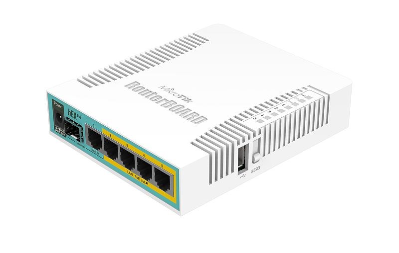Mikrotik hEX PoE wir...