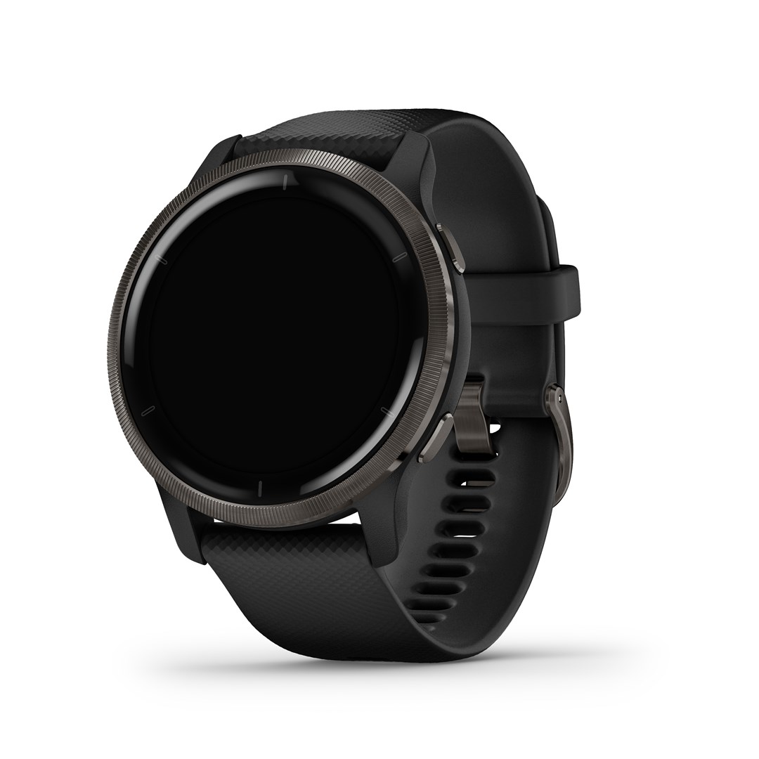 Garmin Venu 2 3.3 cm (1.3") AMOLED 45.4 mm Digital 416 x 416 pixels Touchscreen Wi-Fi GPS (satellite)