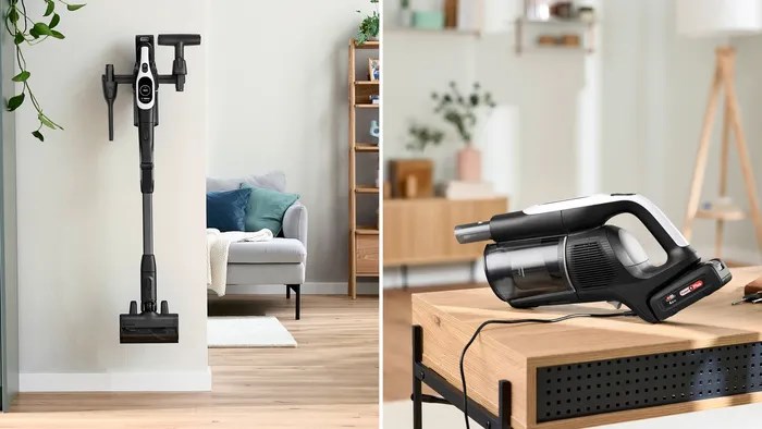 Bosch BCS1041WAC stick vacuum/electric broom Battery Dry HEPA Bagless 0.4 L 23.5 W Black, White 4 Ah