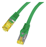 Lanberg PCF6A-10CU-0050-G networking cable Green 0.5 m Cat6a S/FTP (S-STP)