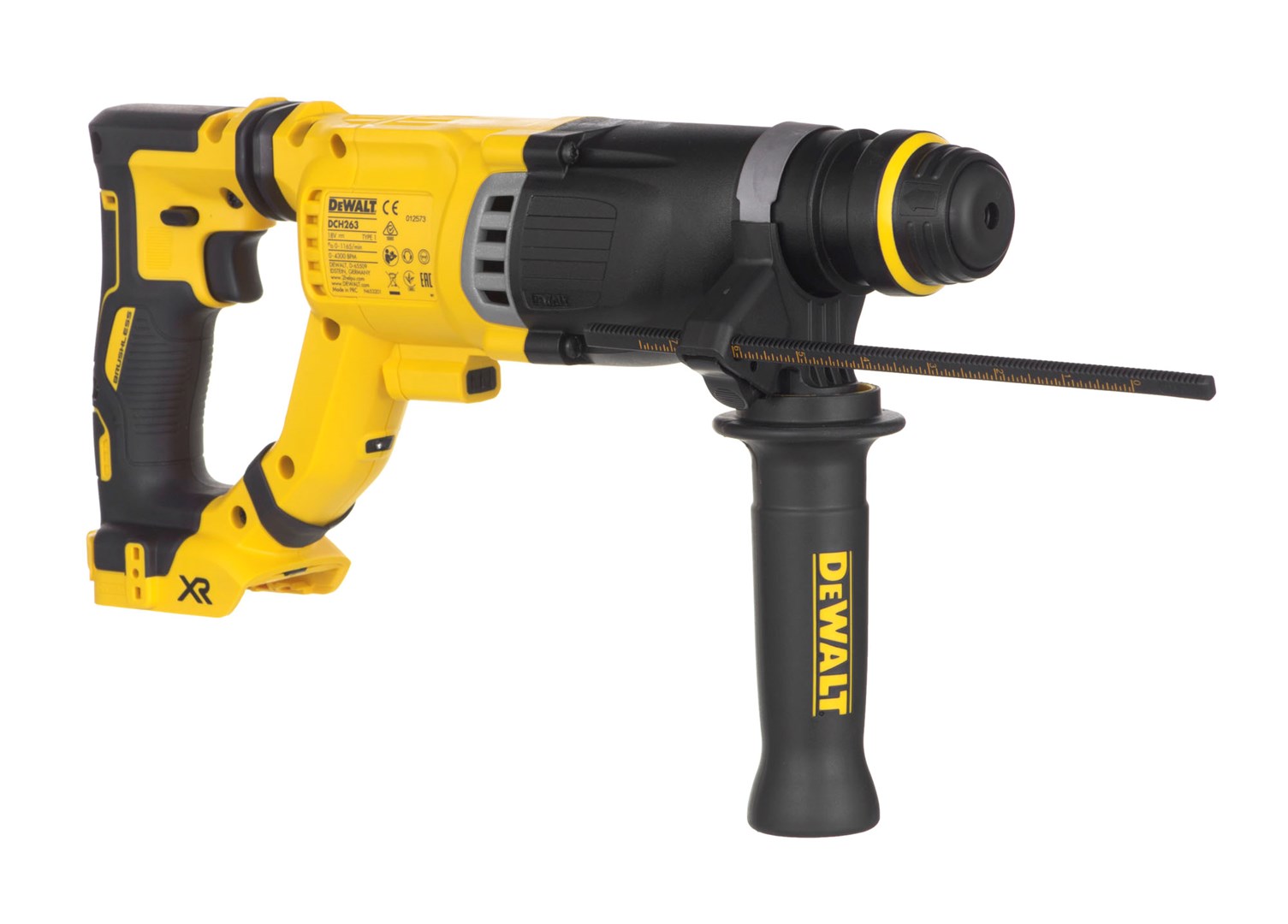 DeWALT DCH263N-XJ drill 1165 RPM SDS Plus 2.7 kg Black  Yellow
