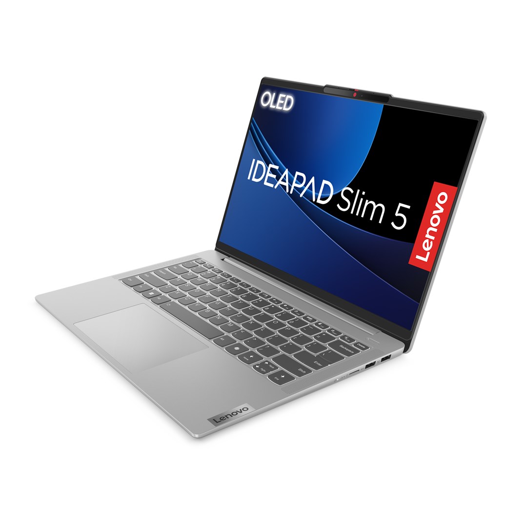 Lenovo IdeaPad Slim 5 14Q8X9 Copilot+ PC Qualcomm Snapdragon X1P-42-100 Laptop 35.6 cm (14") WUXGA 32 GB LPDDR5x-SDRAM 1 TB SSD Wi-Fi 7 (802.11be) Windows 11 Pro Grey