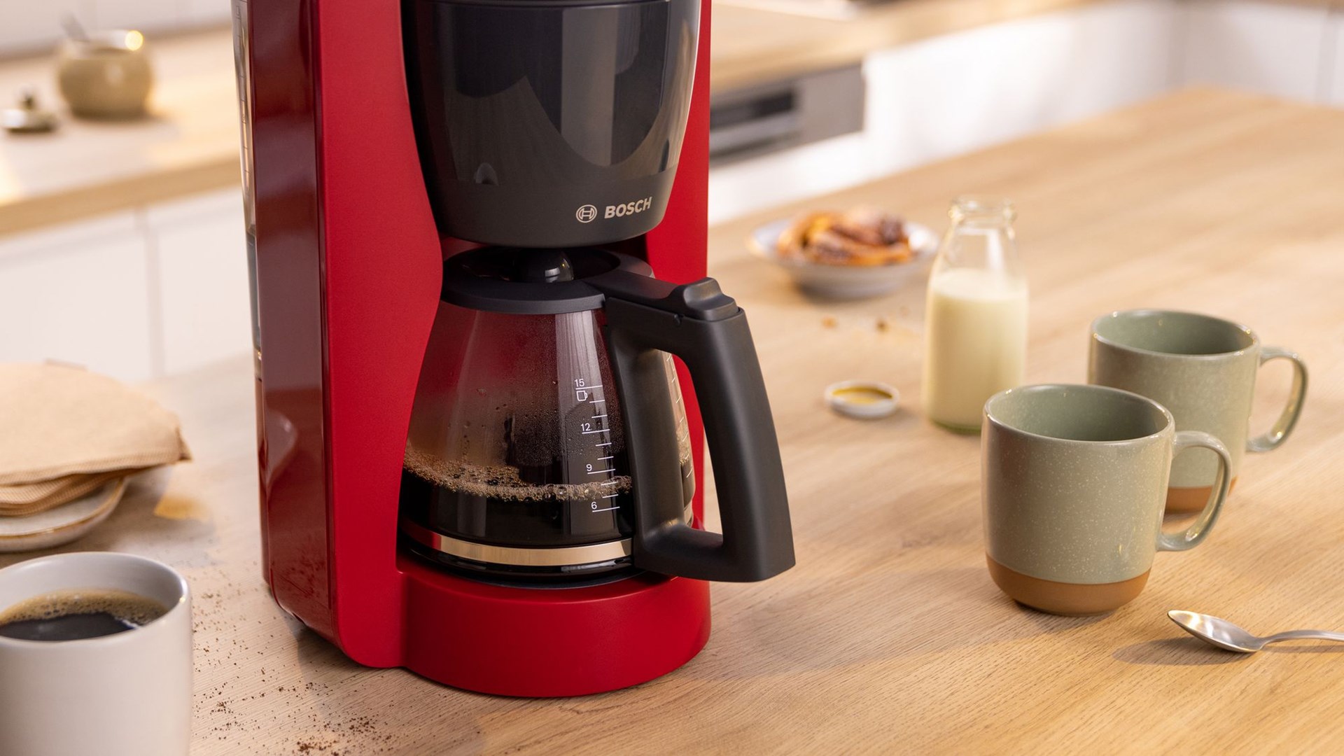Bosch TKA3M134 coffee maker Manual Drip coffee maker 1.4 L