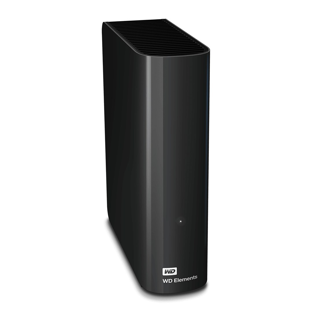 Western Digital Elements WDBWLG0180HBK-EESN external hard drive 18 TB 2.0/3.2 Gen 1 (3.1 Gen 1) Black