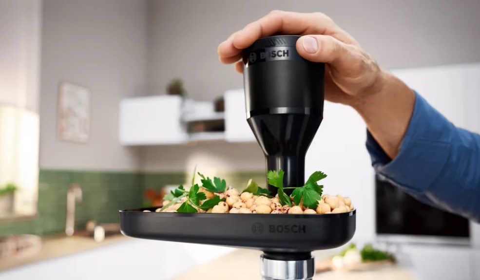 Bosch Serie 4 MFWS440B mincer 1900 W Black, Silver