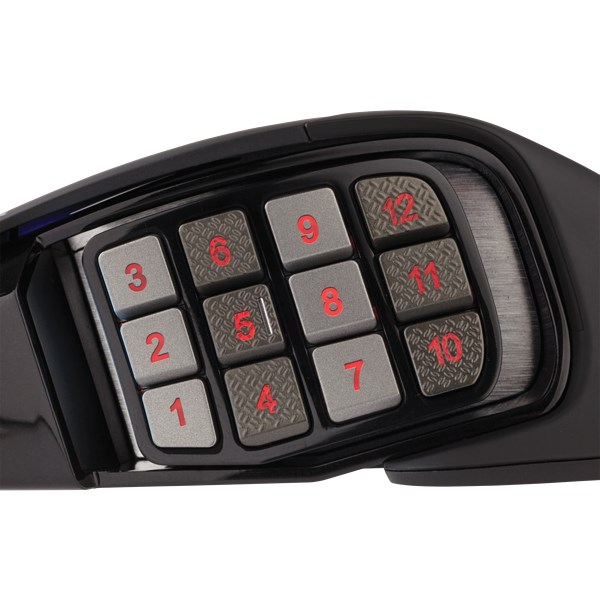Corsair Scimitar RGB Elite mouse Gaming Right-hand USB Type-A Optical 18000 DPI