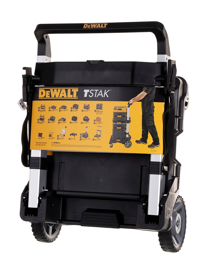 DeWALT DWST1-71196 hand truck Metal  Plastic Flatbed trolley