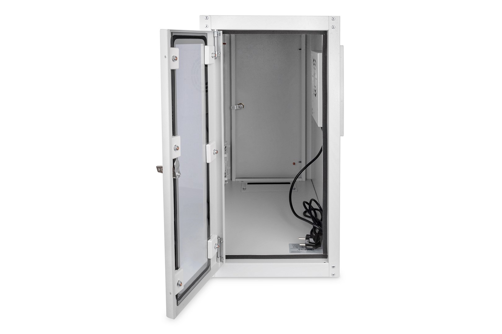 Digitus Computer housing with in-built filter fan and levelling feet