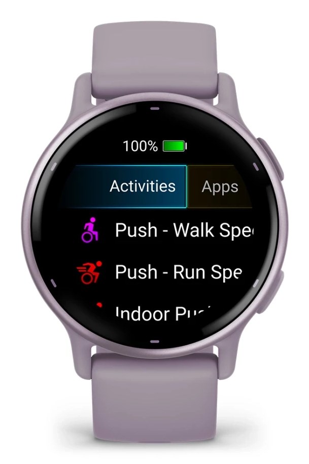 Garmin Vivoactive 5 3.05 cm (1.2") AMOLED Digital 390 x 390 pixels Touchscreen Violet Wi-Fi GPS (satellite)