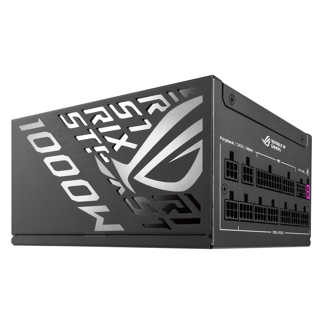 ASUS ROG STRIX-1000P-GAMING power supply unit 1000 W 20+4 pin ATX ATX Black, Silver
