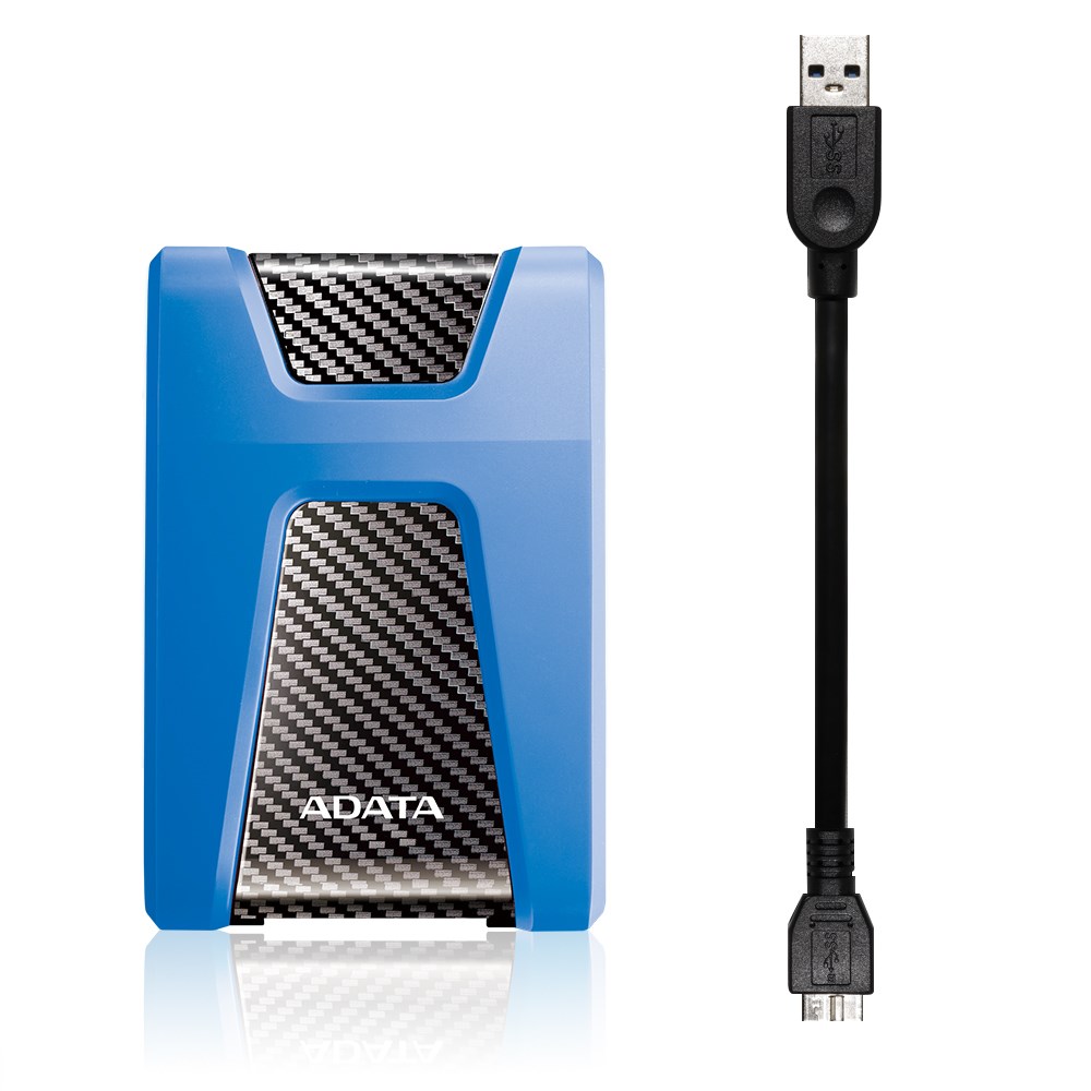 ADATA HD650 external hard drive 1 TB 2.5" Micro-USB B 3.2 Gen 1 (3.1 Gen 1) Blue