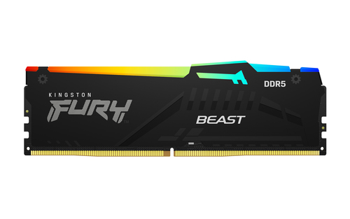 Kingston Technology FURY Beast 32GB 6000MT/s DDR5 CL36 DIMM (Kit of 2) RGB